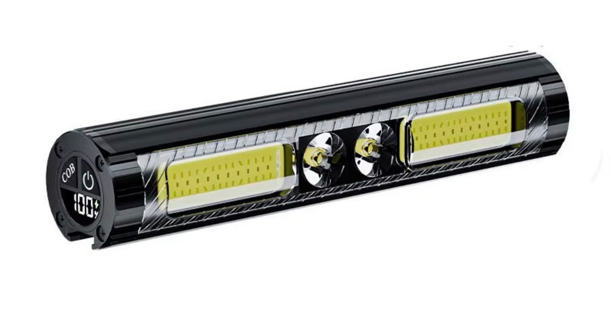 Luz Frontal LED para Bicicleta Multifuncional