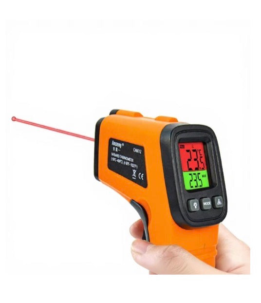 Pistola mediadora de Temperatura con Luz infrarroja
