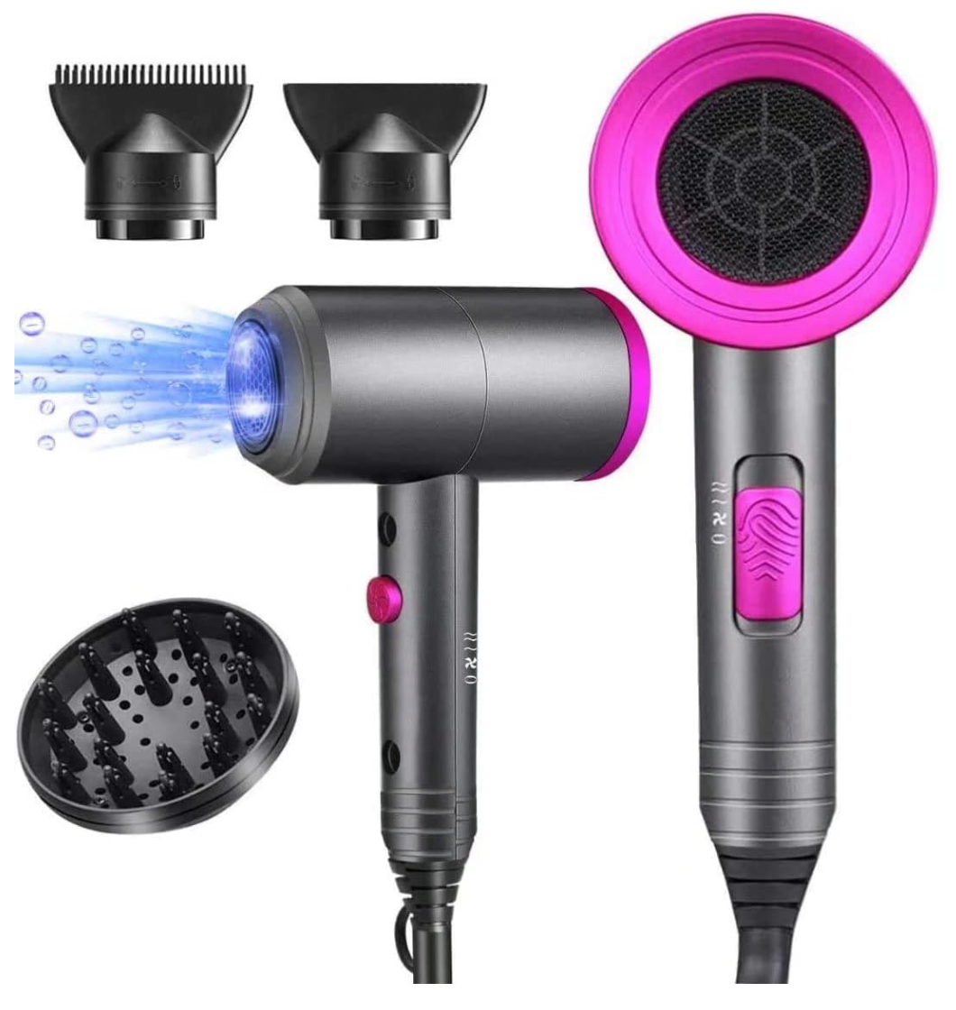Secadora de Cabello Multifuncional 4 en 1 de 1800W