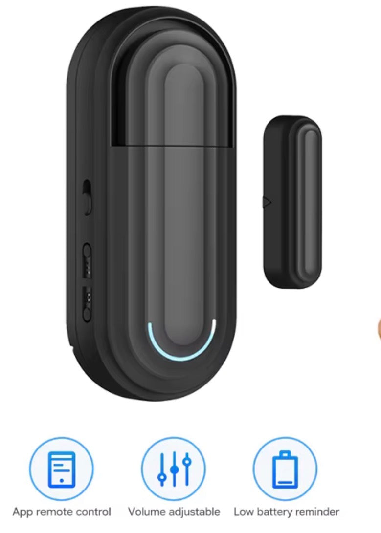 Sensor de Puerta con Sensor de Alarma compatible con Tuya App