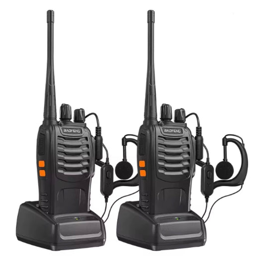 Walkie Talkie Modelo BF888S, hasta 5km de distancia