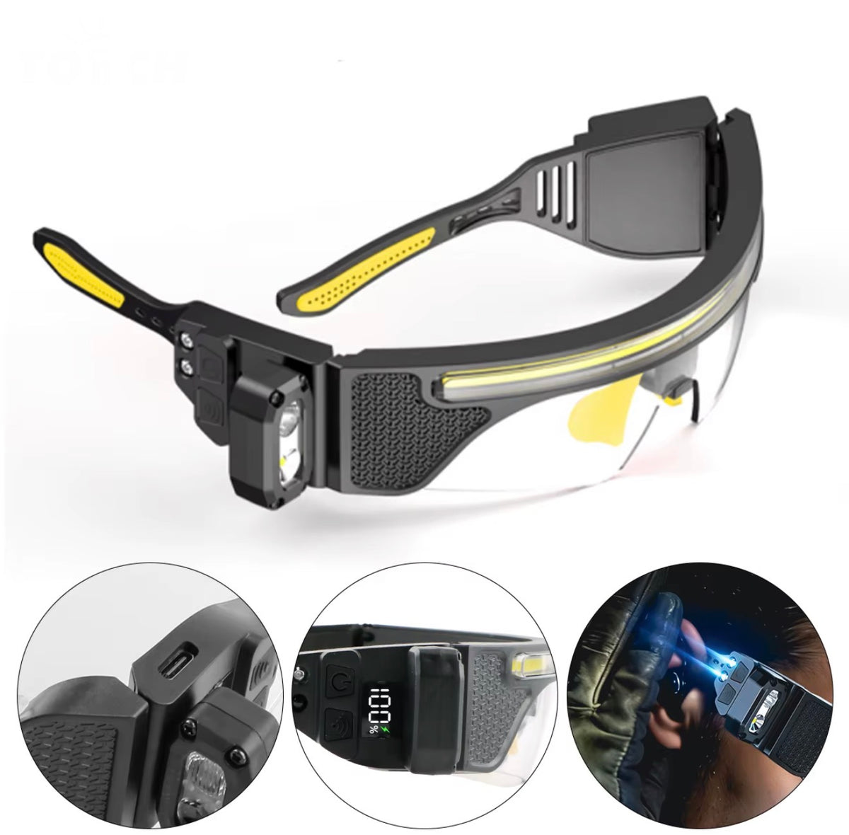 Gafas LED Multi Uso Manos Libres Recargables