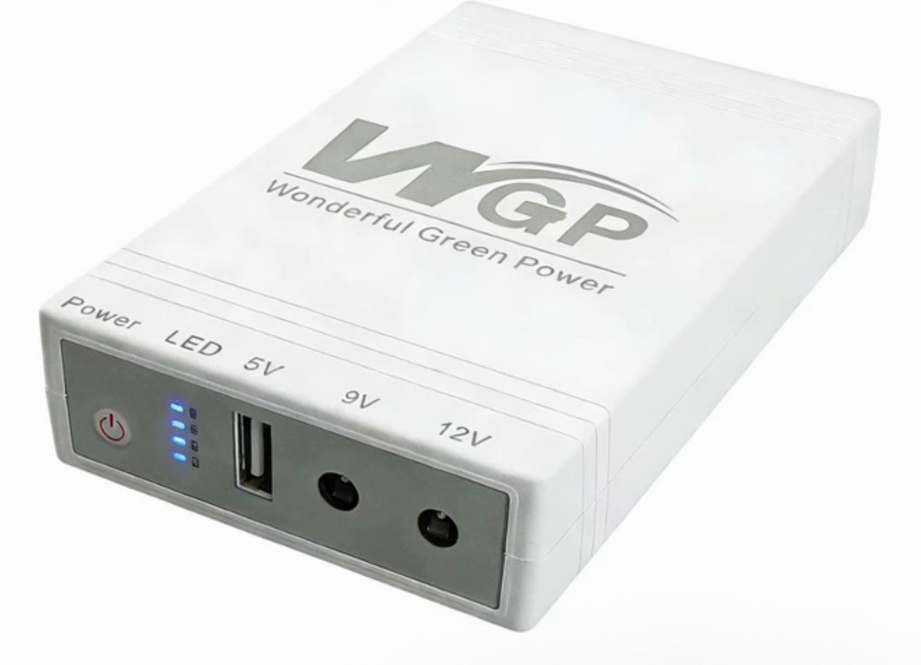 Mini UPS carga Rápida de 20,000mah, 5v,9v,12v hasta 4,5 horas