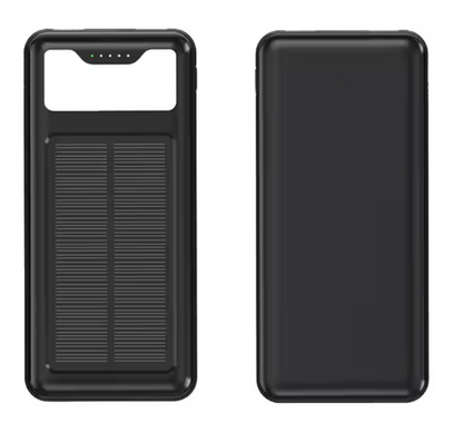 Power Bank Solar de 10,000mah Multiples Entradas