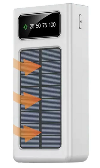 Power Bank Solar 50,000mah, Multiples Entradas