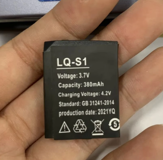 Bateria Smartwatch DZ01 y A1 Modelo LQ-S1, 600mah