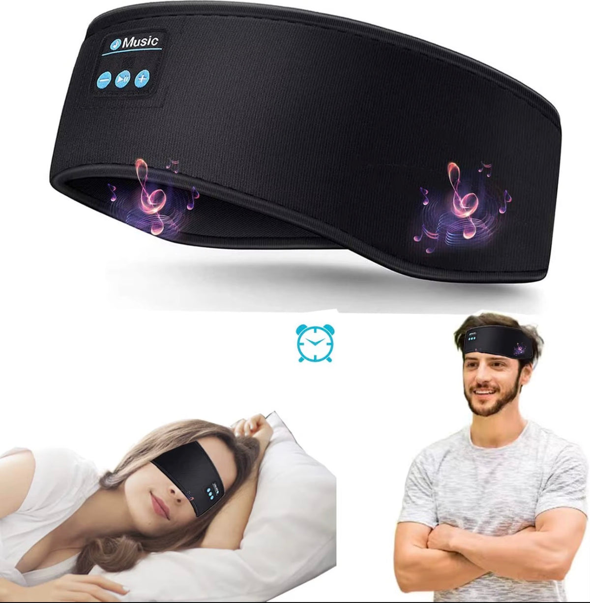 Máscara de Sueño con Bluetooth